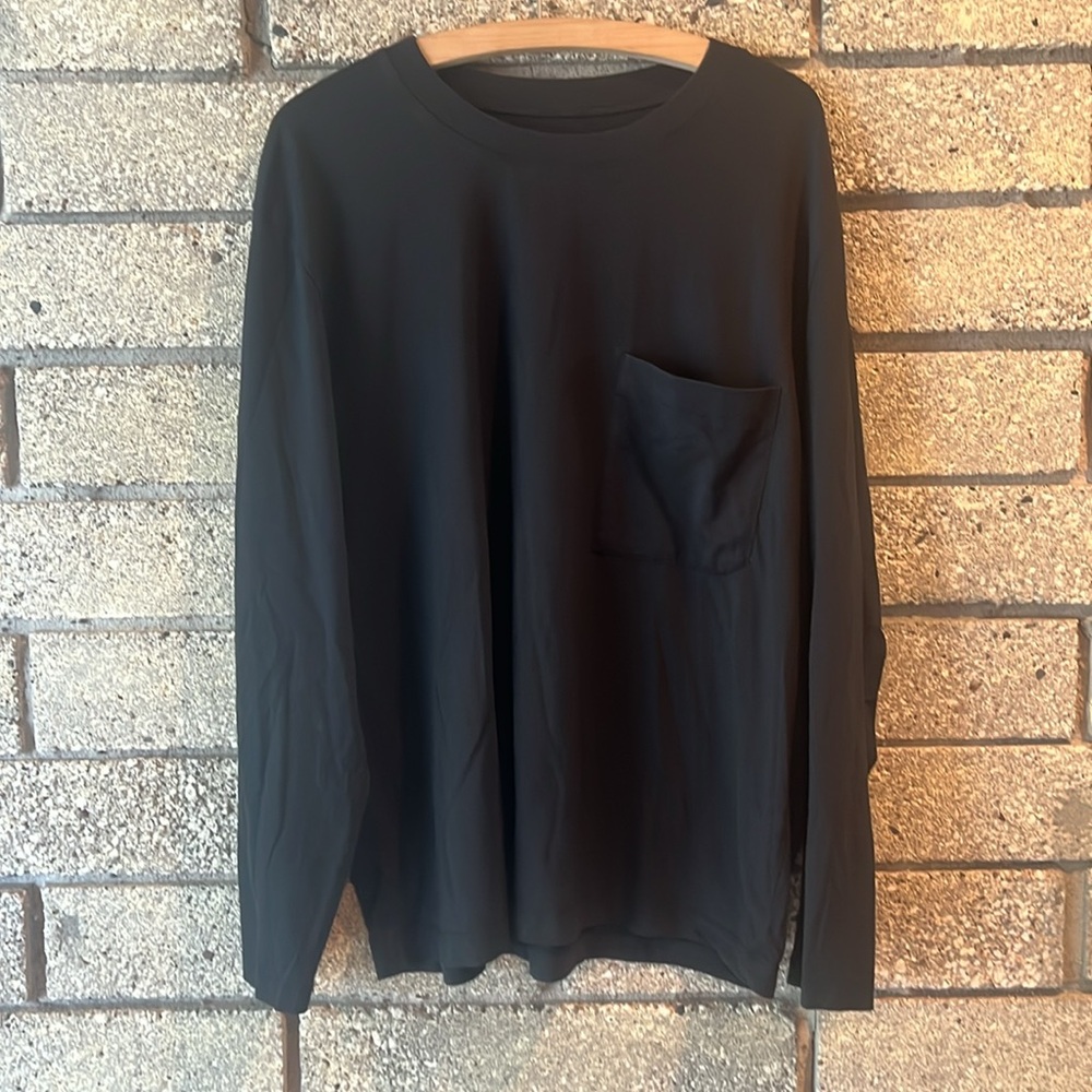 Lulu Lemon black Crewneck Sz L - Picture 7 of 7